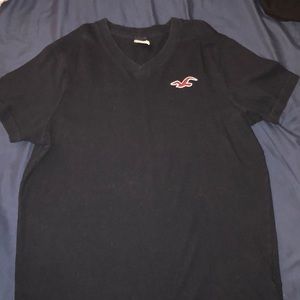 Men’s Navy Hollister V-Neck Tee